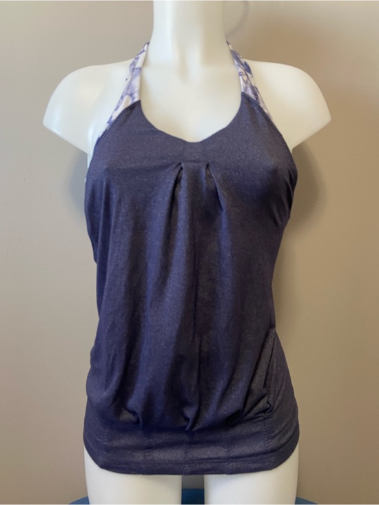 lululemon athletica Tops - lululemon athletica Purple Halter-Back Tank Top